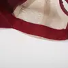 Boné de Baseball de Tela Feminino para Primavera e Verão, Chapéu de Sol para Rabo de Cavalo, Boné com Logo Cor Sólida Vintage Lavado para Uso ao Ar Livre