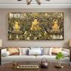 Pintura Suspensa Thangka Rei Kong Dawei Pintura Decorativa O Terceiro Buda Salão de Buda Sala de Estar Estudo Sakyamuni Murais Budistas do Tibete