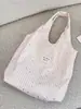 69202 Bolso de Mano con Rayas y Estrellas Estilo Coreano Plata Caliente Gran Capacidad Ligero Bolso de Hombro Único Estudiante Viaje Diario Compras Bolsa de Tela