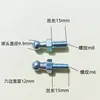 Accesorios para Resortes de Gas Tornillos de Cabeza de Bola Pernos de Bola Tornillos de Bola Redonda M6 M8 Barras de Bola Tornillos para Soportes Hidráulicos