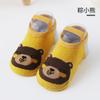 Meias de chão infantis finas antiderrapantes, meias de algodão para meninos e meninas, sapatos de bebê, capa de verão, meias para recém-nascidos