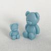 Estilo K de Molde de Urso Urso Gordo Vela Molde de Silicone DIY Aromaterapia Gesso Ornamento Urso Sentado 8304