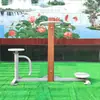 Outdoor Plastic Wood Fitness Equipment Set Idosos Esportes Comunidade Parque ao ar livre Praça Fitness Caminho Walking Machine