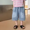 Zona Especial de Liquidação de Verão [Calças 3] Benefícios de Liquidação de Roupas Infantis Shorts Jeans para Meninos Calças Cargo