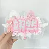 Etiquetas de Animación de Doble Carácter Cp Set de 28 Piezas DIY Hecho a Mano Creativo Adornos Colgantes Reflectantes Tejido No Tejido Productos Terminados Diseños Lindos de Celebridades