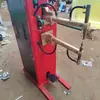 Soldador de Ponto Operado por Pedal, Soldador de Ponto para Barra de Aço, Soldador de Ponto para Barra de Aço de Gaiola de Galinha de Arame de Ferro, Soldador de Topo, Pequeno Soldador de Ponto Doméstico