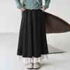Pantalones falda de otoño e invierno para niñas 2026 nuevo dulce estilo coreano patchwork de encaje falda larga ropa infantil transfronteriza