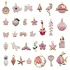 Nuevos Productos Transfronterizos 270 Colores Mixtos Gotas Dibujos Animados Aleación Colgante Pequeño Hecho a Mano DIY Pulsera Llavero Accesorios para Joyería