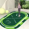 Esterilla de Yoga Silenciosa Absorbente de Impactos Antideslizante Esterilla de Baile Deportiva para Hombres y Mujeres Fitness Esterilla para Saltar Estirada y Ampliada Esterilla para Yoga Aeróbicos