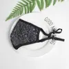 Punto de venta comercio exterior transfronterizo Amazon moda máscara de lentejuelas personalidad máscara de polvo brillante máscara decorativa colorida