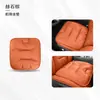 Almofada de assento de carro respirável quatro estações universal couro napa almofada de assento de carro capa de almofada de assento de sete peças quatro estações almofada traseira