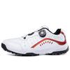 Exportação comércio exterior sapatos de golfe à prova d'água sem pregos fivela giratória automática antiderrapante respirável tênis masculino e feminino confortável
