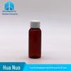 30ml PET 20-cor de chá de boca pode ser equipado com bico/tampa única garrafa de líquido de plástico oral de qualidade alimentar