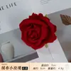 Rosas Pequeñas de Terciopelo de Seda Artificial, Cabezas de Flores de Rosa Simuladas, Cabezas de Flores para Pared de Fondo de Pared de Flores, Materiales para Guirnaldas DIY, Ramilletes de Flores