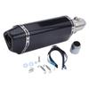 Tubo de Escape Deportivo Modificado para Motocicletas de Carreras de Gran Cilindrada, Tubo de Escape Universal Hexagonal para Huanglong 600