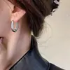 Pendientes Vintage Minimalistas en Forma de Lágrima para Mujer, Estilo Europeo y Americano, Pendientes Versátiles de Estilo Francés Frescos y Únicos