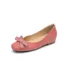 Aumento de 5CM Tacón Cuadrado Charol Zapatos de Salón Individuales Mujer 2026 Nuevo Estilo Francés Cómodos para Estar de Pie Mucho Tiempo Pies Planos Zapatos de Ballet