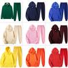2024 Venta Caliente de Comercio Exterior Transfronterizo Otoño e Invierno Suéter Pulóver para Hombre Traje Deportivo de Talla Grande Holgado Casual Conjunto de Dos Piezas