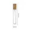 Botella cuadrada transparente de perfume en stock, material de embalaje cosmético, se puede imprimir con logo, botella rociadora de aceite esencial de perfume, botella recargable 30ml