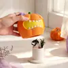 Lindo Recipiente de Aromaterapia de Piedra con Olor a Calabaza Decoración Multifuncional para Escritorio Difusor de Fragancia sin Llama Aroma de Nicho de Larga Duración