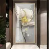 Pintura decorativa de corredor Rizhao Jinshan com montanhas no verso corredor de sala de estar corredor entrada de casa pintura para pendurar mural de escritório