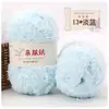 Fleece de coral de 3 cabos 50g hilo línea de toalla paquete DIY paquete de materiales línea de bufanda lana gruesa hilo para bordado de fieltro a mano