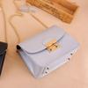 Bolso Pequeño para Mujer, Nuevo Estilo Versión Coreana, Bolso Sencillo Versátil con Cadena de Cierre, Bolso Cuadrado Pequeño, Bolso Bandolera de Un Hombro