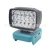 Linterna de trabajo LED, linterna eléctrica para batería de iones de litio Makita BL181 de 14,4 V y 18 V