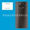 Adecuado para Xiaomi POCO X3 Película Templada Protectora de Lente con Borde de Arco de Aluminio Alto X3 Película de Lente X3 Protección Película HD POCO x3