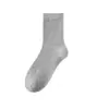 Calcetines Calcetines de Media Caña para Hombre Calcetines de Algodón de Color Puro Otoñales Calcetines de Moda Populares Calcetines Deportivos de Baloncesto para Hombre Calcetines Blancos Zhuji para Hombre
