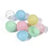 Fábrica personalizada 75mm brinquedo ovo torcido transparente cor casca ovo torcido máquina de ovo torcido casca bola pp plástico personalizado
