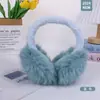 Orejeras de Felpa para Mujer Invierno Lindas Blancas Cálidas a Prueba de Viento Orejeras Orejeras Combinables para Estudiantes Orejeras para Montar
