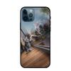 Funda creativa para iPhone 16 con diseño de lobo, perro, gato, tigre y león