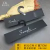 Etiqueta de tecido para pendurar amostra de etiqueta de tecido para pendurar gancho de tecido clipe de tecido amostra têxtil impressão personalizada em tecido