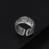 Anillo Cabeza de Dragón Zodiacal Supremo Transfronterizo Europeo y Americano para Hombre Dominante Retro Joyería de Mano Anillo de Calavera Punk Personalidad
