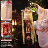 Linterna de Calabaza Festival de Medio Otoño 2026 Modelo Nuevo Kit de Manualidades DIY para Niños Linterna Portátil Brillante de la Fortuna Adorno Colgante