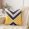Funda de Almohada Doble Cara Nórdica para Sofá Sala de Estar Ventana Abuhardillada Mesita de Noche Almohada para Dormir Respaldo de Silla de Oficina Cintura de Coche