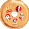 Insignia acrílica Le Burger broche de caricatura de papas fritas pegatina para funda de teléfono accesorio para bolsa pin en stock muñeca sin