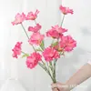 Orquídea Flor Artificial Salón de Bodas Arreglo Floral de Interior Sendero de Flores Decorativo Arco de Plantas Florales Material Floral Decoración de Boda