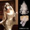 Accesorios para la Cabeza de Halloween Diabla Femenina Velos de Encaje Accesorios para Disfraz de Novia Fantasma Estilo Gótico Cubre-Cabeza Accesorios para Disfraces