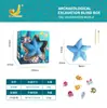Disco de Pintura de Yeso para Niños Simulación DIY con Diseño de Triceratops, Juguete Creativo de Graffiti para Niños y Niñas
