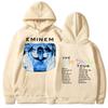 Eminem Tour de Control de la Ira 2002 Swodie Vintage Harajuku Fu