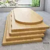Panel de Partición de Escritorio de Madera Maciza de Pino Escritorio de Oficina para Computadora Encimera de Barra Procesamiento de Troncos Gruesos 2358cm