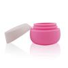 Caja de Embalaje de Silicona Embalaje de Crema Cosmética Lata Portátil para Viaje Grado Alimenticio Medicina Caja de Almacenamiento Sellada