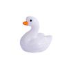 Simulación de micropaisaje color sólido cisne pegamento crema diy resina artesanía decoraciones accesorios adornos de escritorio hechos a mano