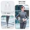 Jaqueta de terno feminina estilo coreano para o trabalho, mesmo modelo, roupa formal, quatro estações, roupa profissional, terno masculino, departamento de vendas de banco, roupas de trabalho