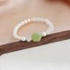 Pulseira de Pérola de Água Doce Natural Pulseira de Pedra Natural Pulseira de Cristal Dopamina Fulu Pedra Shoushan Joias Dopamina
