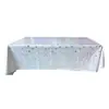 Toalha de mesa descartável Snowflake Toalha de mesa Natal festa de aniversário toalha de mesa impermeável toalha de mesa floco de neve