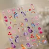 Pegatinas para Uñas Estilo Dibujos Animados Lindos con Relieve Tensor Dp037 Infantil Sencillo Mascota Linda Dibujo Animado Serie de Colaboración Dp