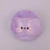 Borla de felpa linda y suave, aterciopelada, cómoda y amigable con la piel, gruesa y suave, para fijar el maquillaje, adecuada para base cushion